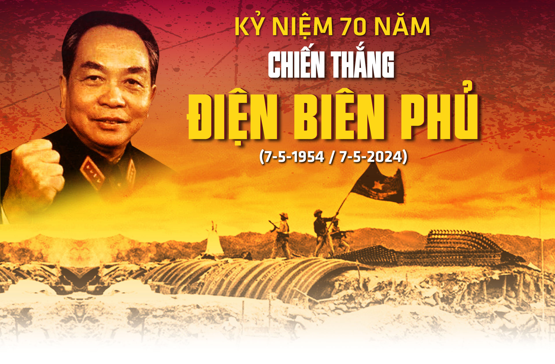 Kỷ niệm 70 năm chiến thắng lịch sử Điện Biên Phủ  (07/5/1954 – 07/5/2024)